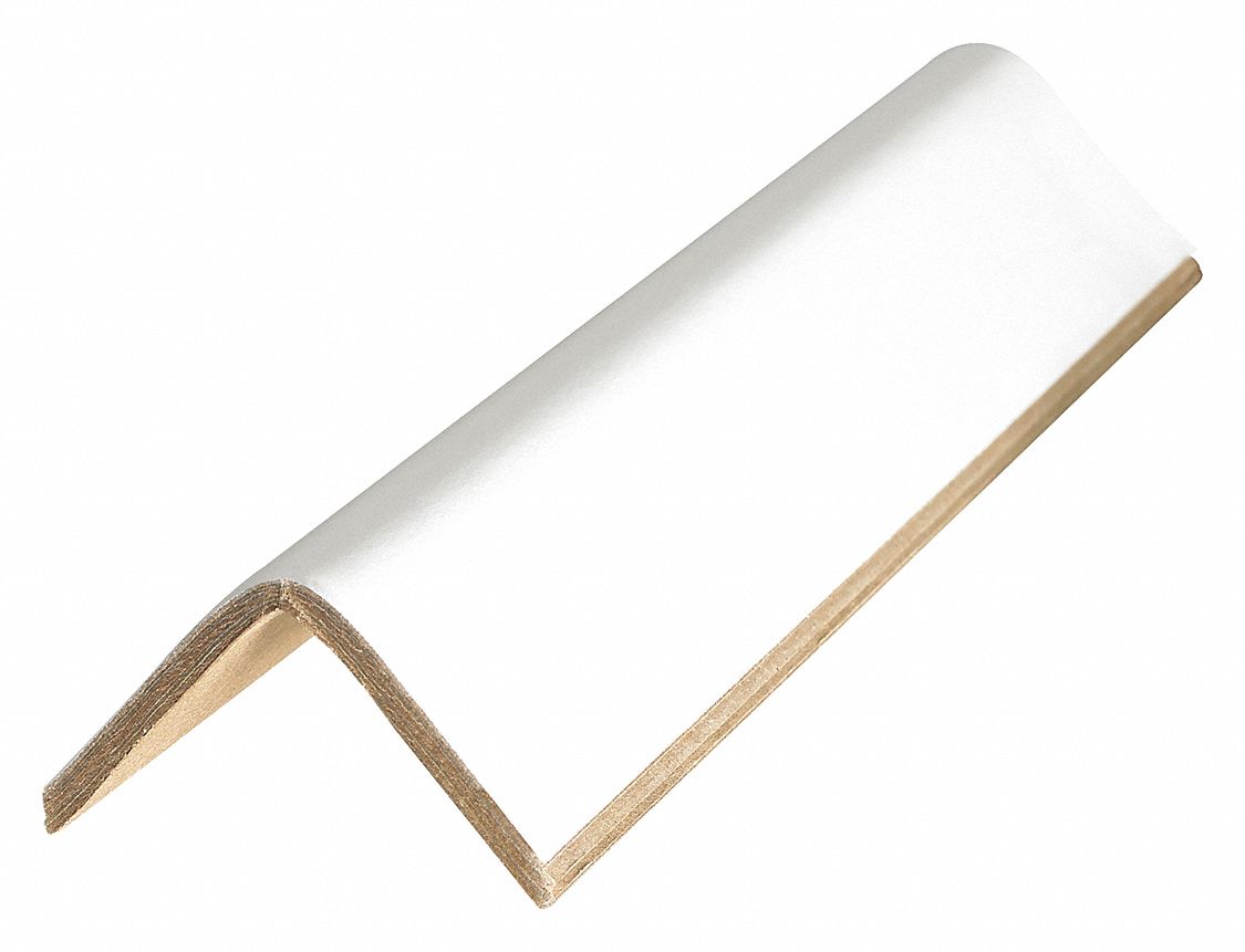 Edge Protector: Edge Protector, Heavy-Duty, 2 1/2 in Wd, 2 1/2 in Dp, 48 in Lg, 0.23 in Thick, 35 PK