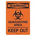 Quarantine Area Signs image