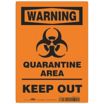 Quarantine Warning Sign