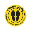 Stand Here - Social Distancing Floor Sign