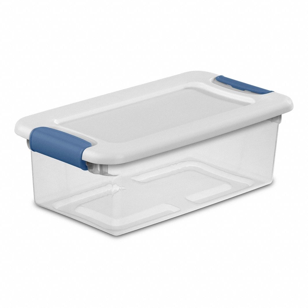Storage Bin 56 Quart Tote Sterilite 1659 56 Storage Box White 16598008