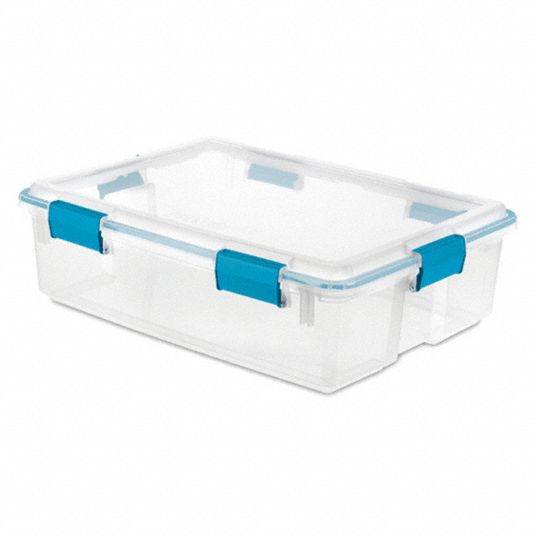 Sterilite blue 10 Gallon Tote Box 