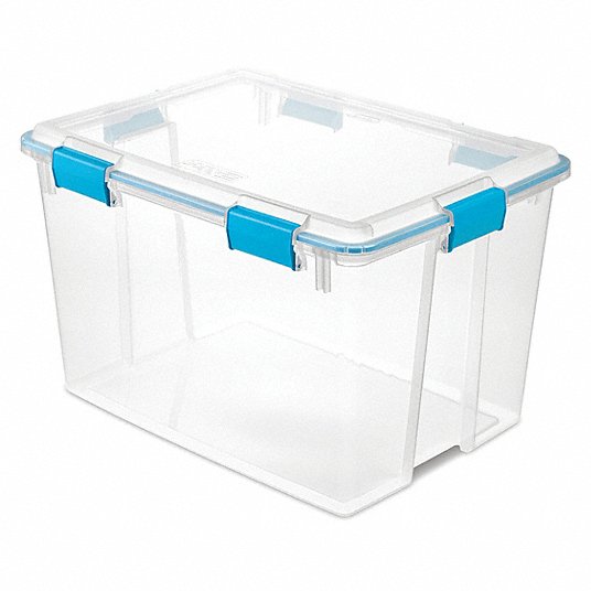 Sterilite Gasket Box - Clear 80 qt