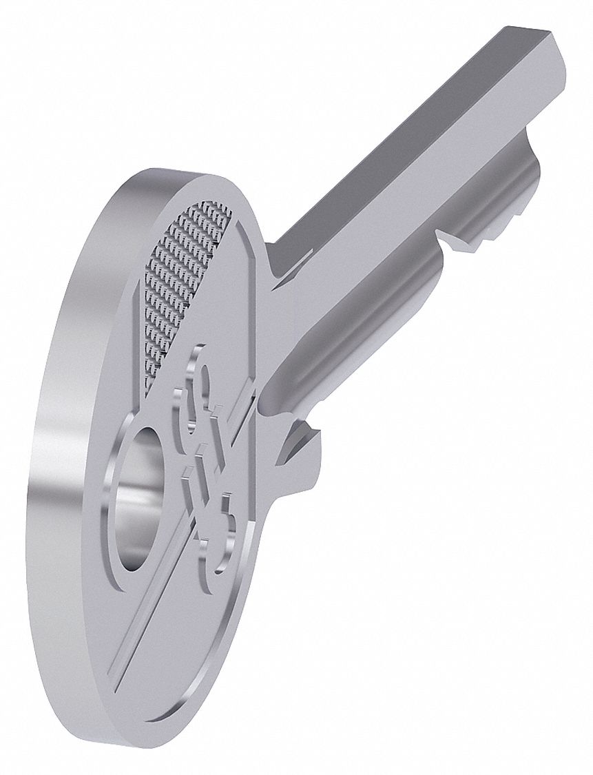 SIEMENS, keyOperated Switch CES, Silver, Key 56JX183SU19500FP800AA0