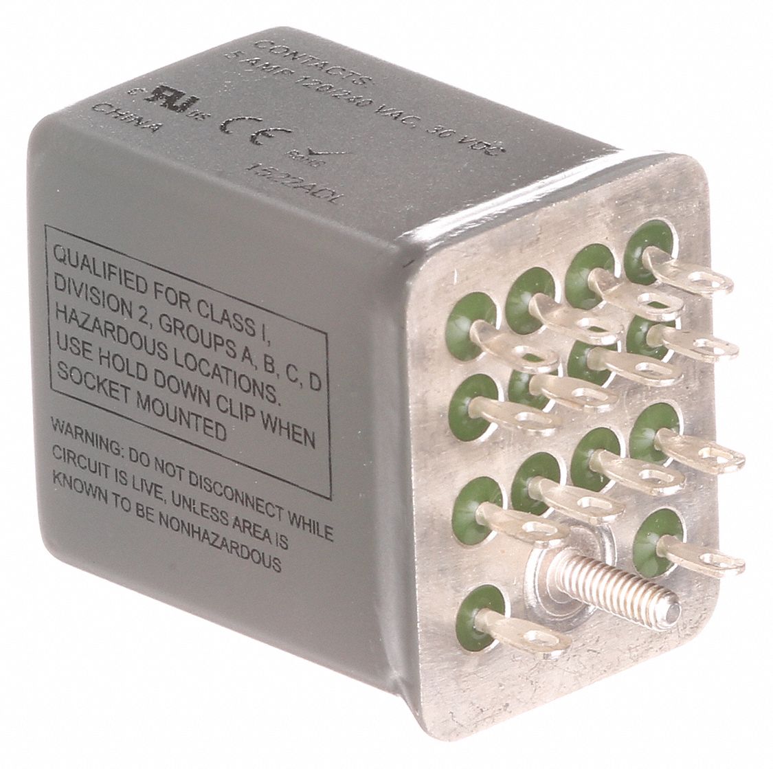 SIEMENS Plug In Relay, 24V DC Coil Volts, 5A 24V DC Contact Rating