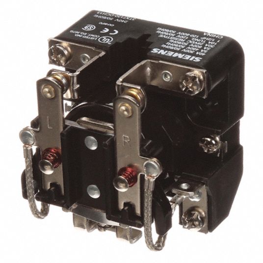 SIEMENS, DPST-NO, 240V AC, Open Power Relay - 56JX61|3TX7130-0CH13 ...