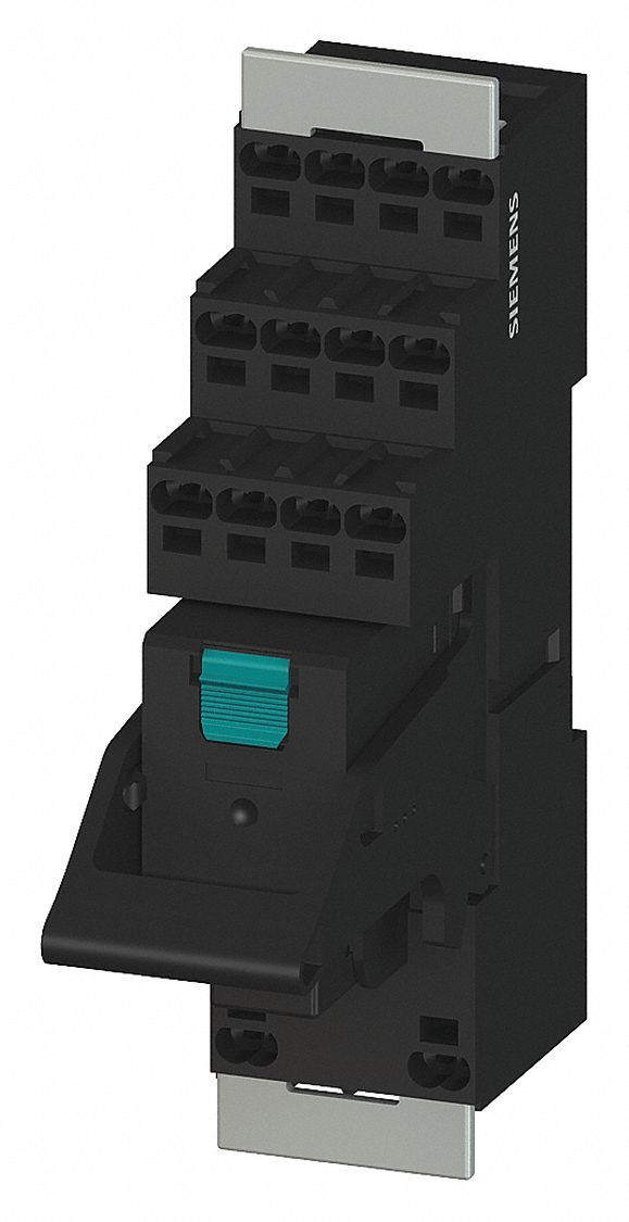 SIEMENS Plug In Relay, 24V DC Coil Volts, 4A 24V DC Contact Rating