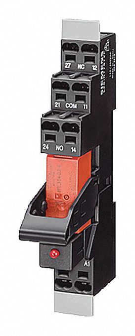 Plug-In Relay,  115V AC,  16 A,   Pins