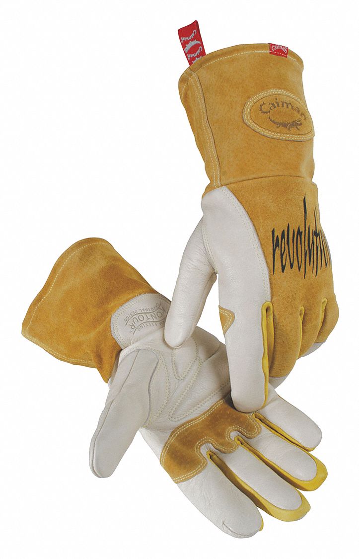 Welding Gloves, Stick, 2XL/11, PR