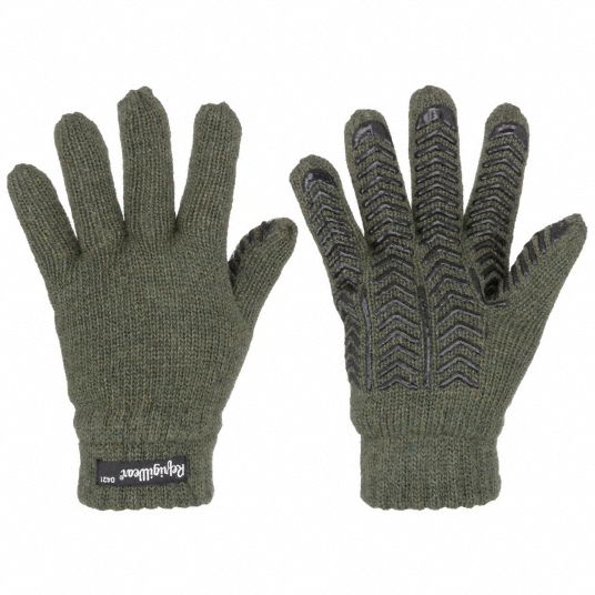 Men's Dotted Palm Work Gloves XL