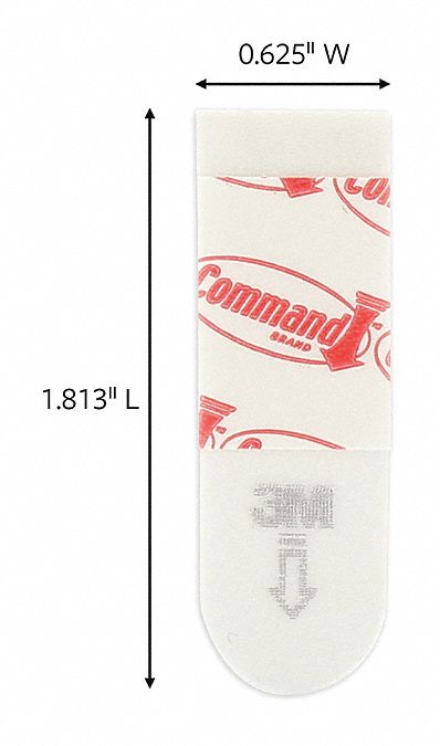 Adhesive Refill Strips, Small Poster Strips