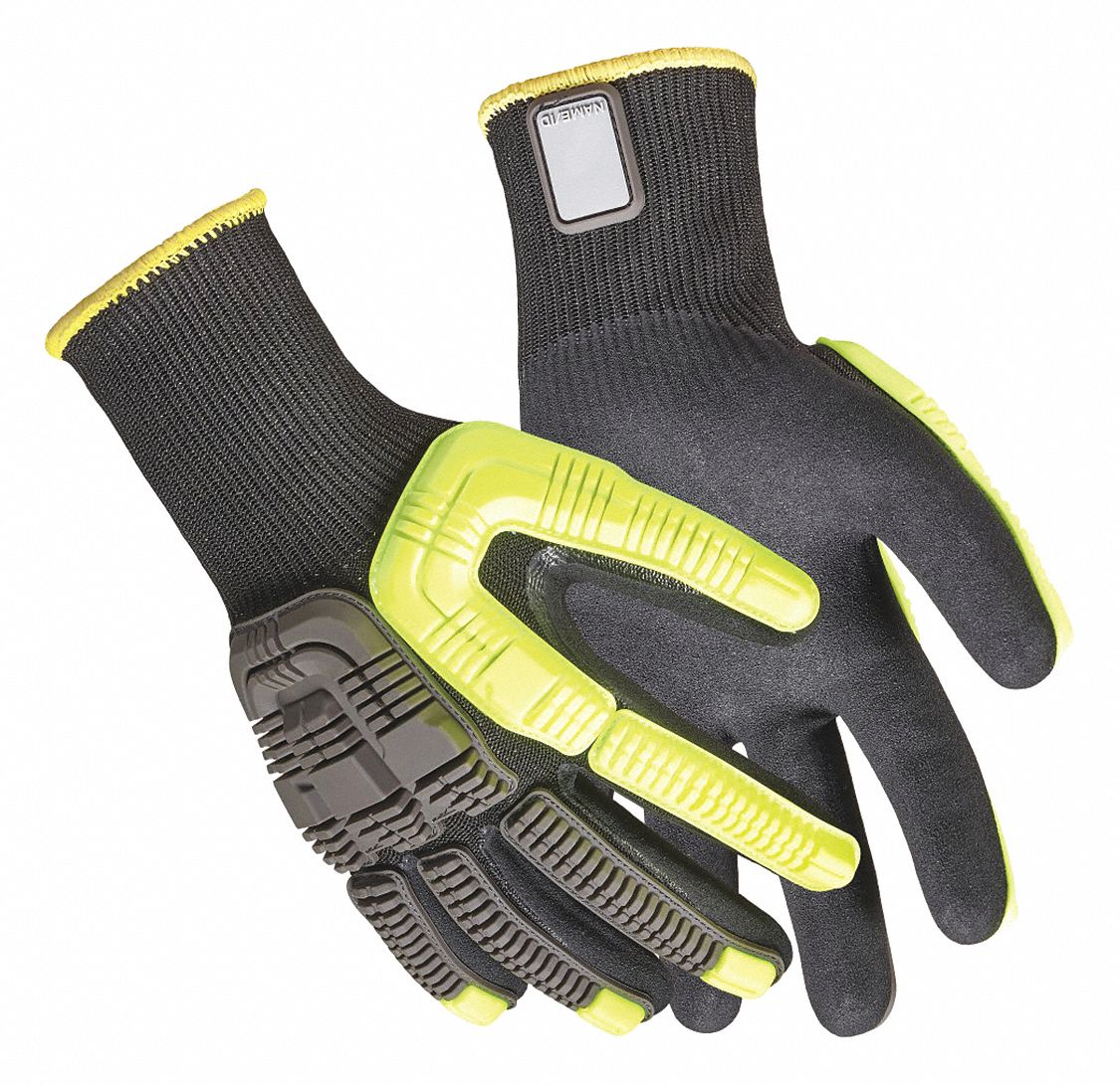 HONEYWELL HONEYWELL Gloves S ( 7 ), ANSI Cut Level A4, ANSI Impact