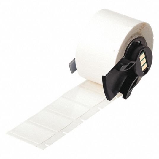 Rectangle, 3/4 in x 1 in, Pre-Cut Label Stock Roll - 56KG61|M61-18-7425 ...