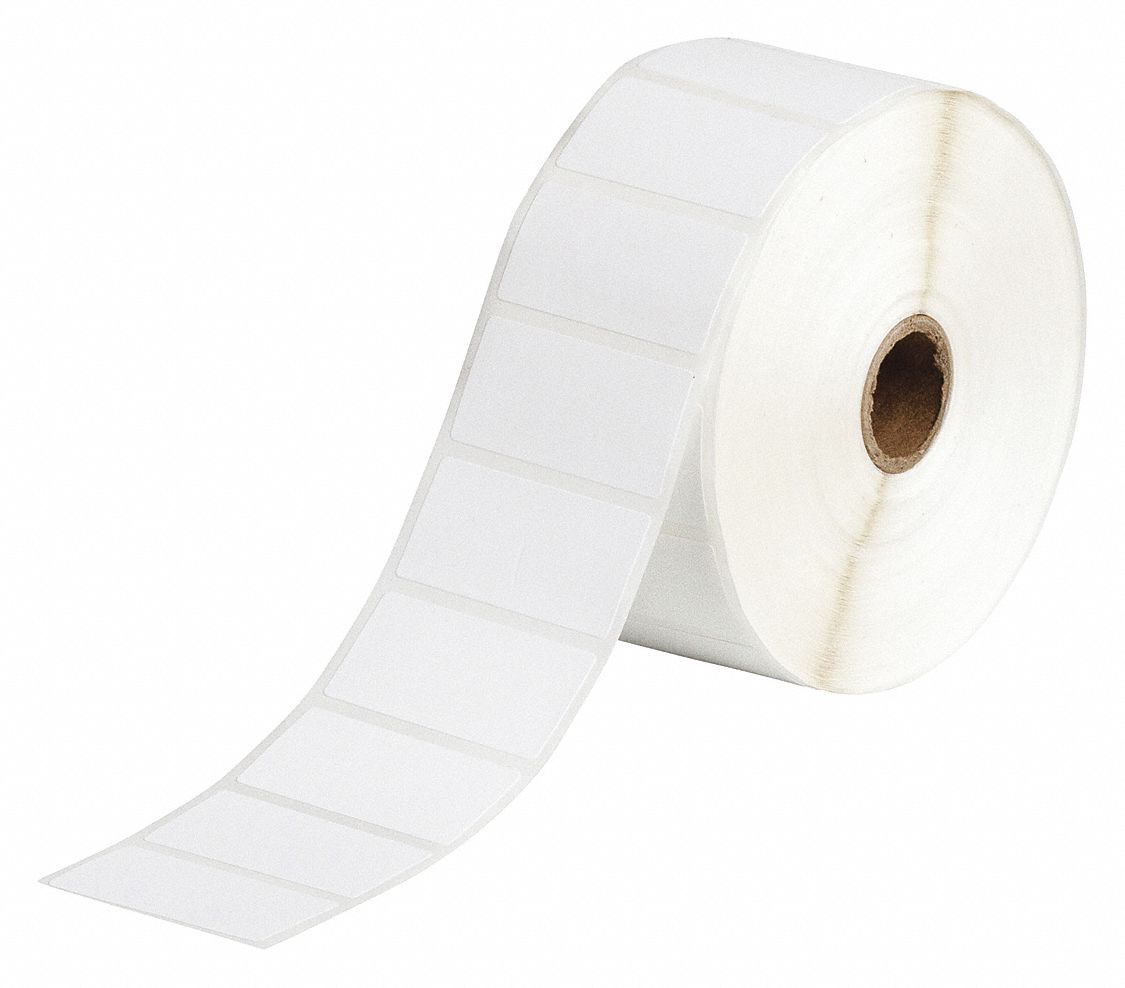 Rectangle, 1 In X 2 In, Precut Label Roll - 56KG65|THT-137-7425-2-SC ...