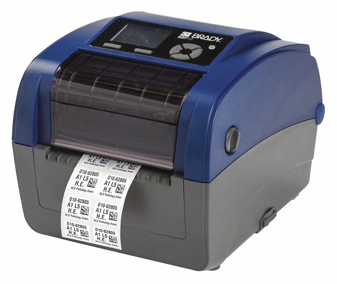 BRADY Label Printer, Barcode Printer Type Desktop, Printer Brand Brady ...