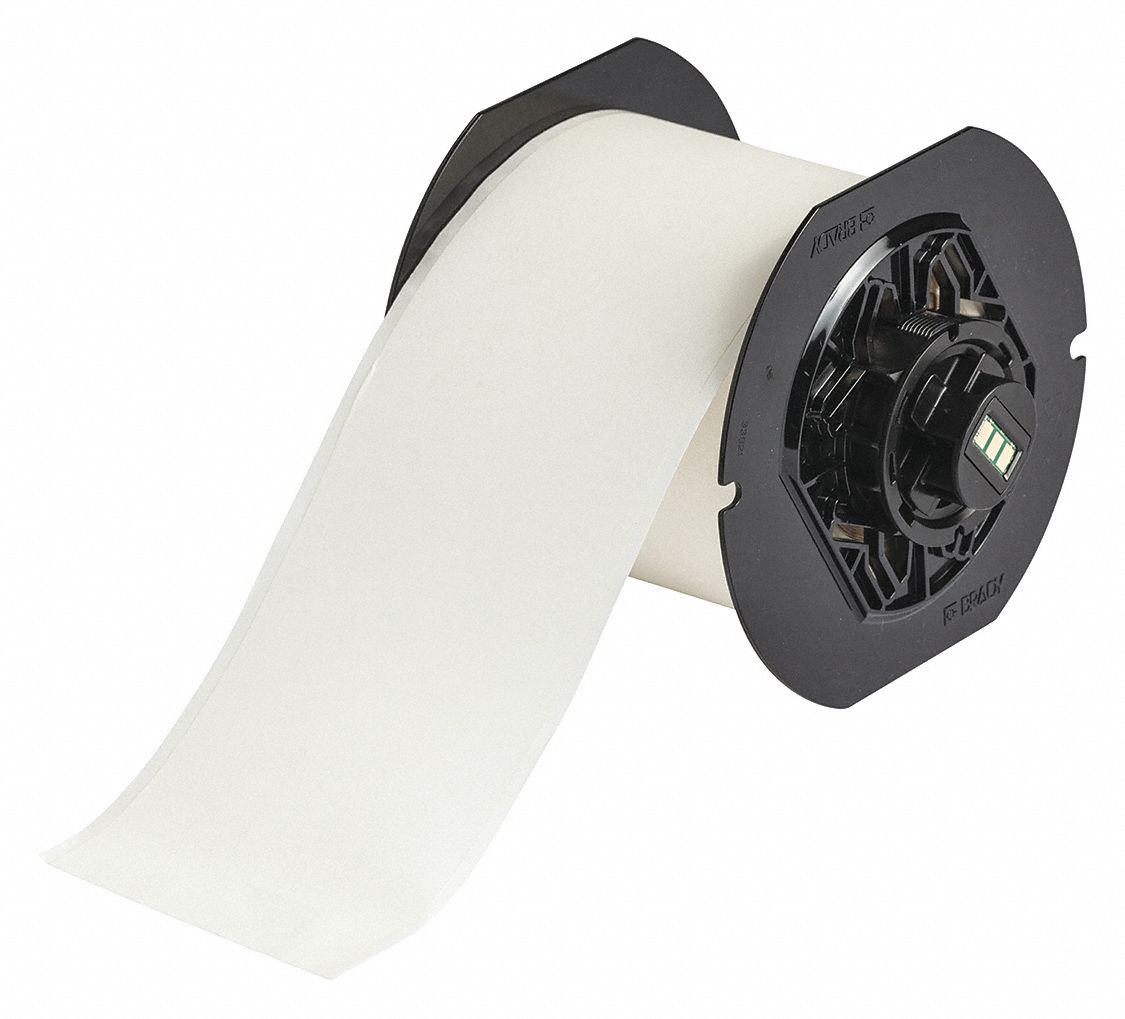 BRADY Brady B30C3000403WT Brady Continuous Label Roll 3 in, 3 in x