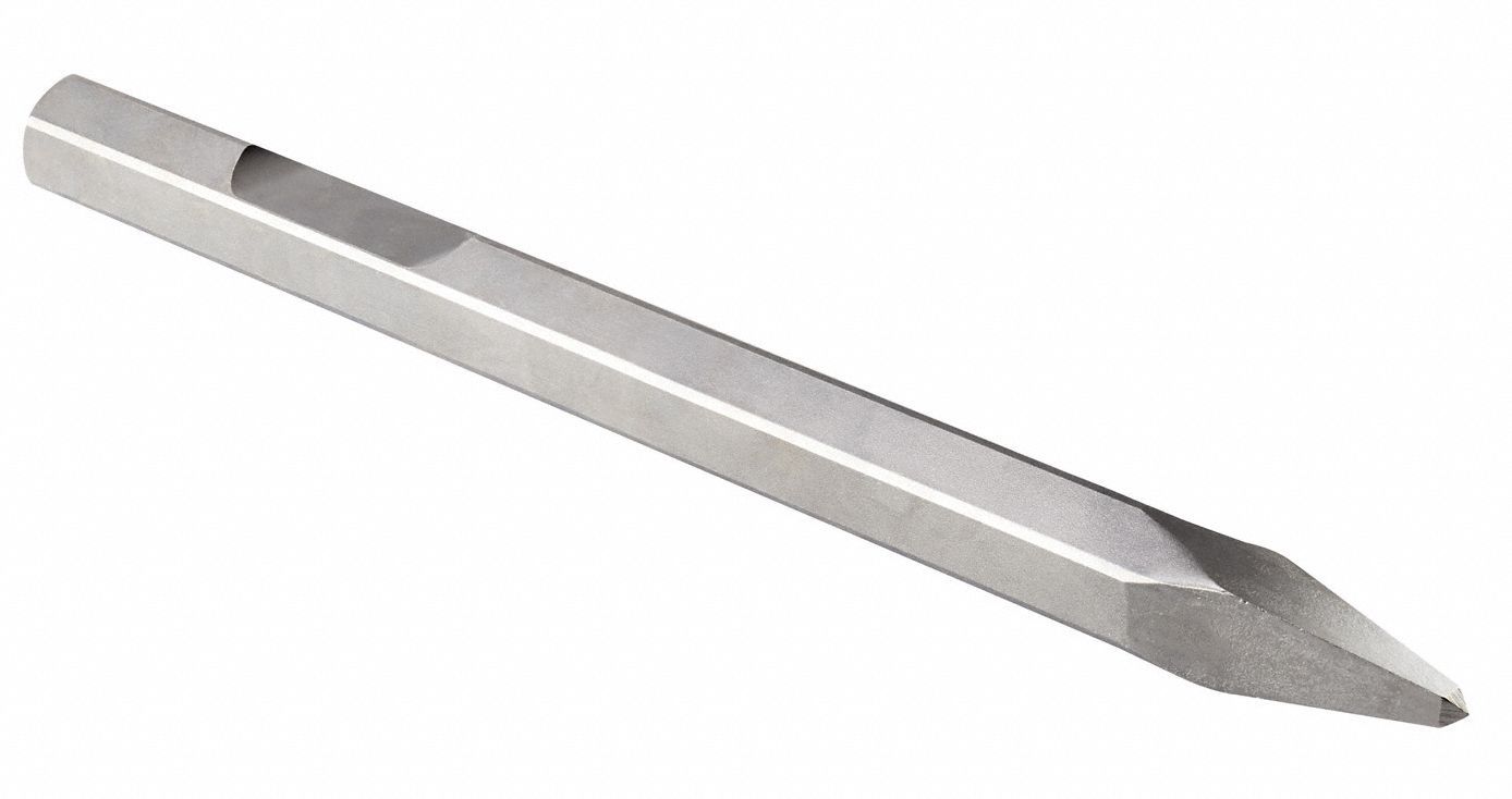 MILWAUKEE Chisel Type Moil Point, Breaker and Demolition Hammer Chisel