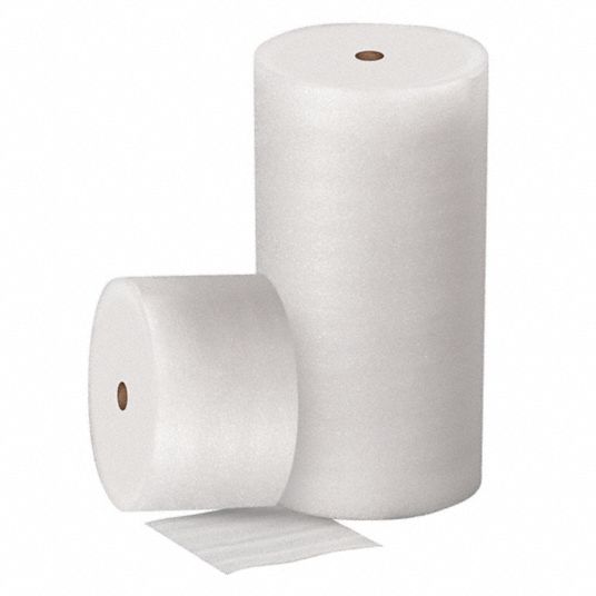 Shipping Foam Rolls, 1/4 Thick, 48 x 250', Non-Perforated