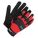 MECHANIC GLOVES, LIGHTWEIGHT, FULL FINGER, REINFORCED, SIZE L, RED, SPANDEX/SYNTHETIC LEATHER