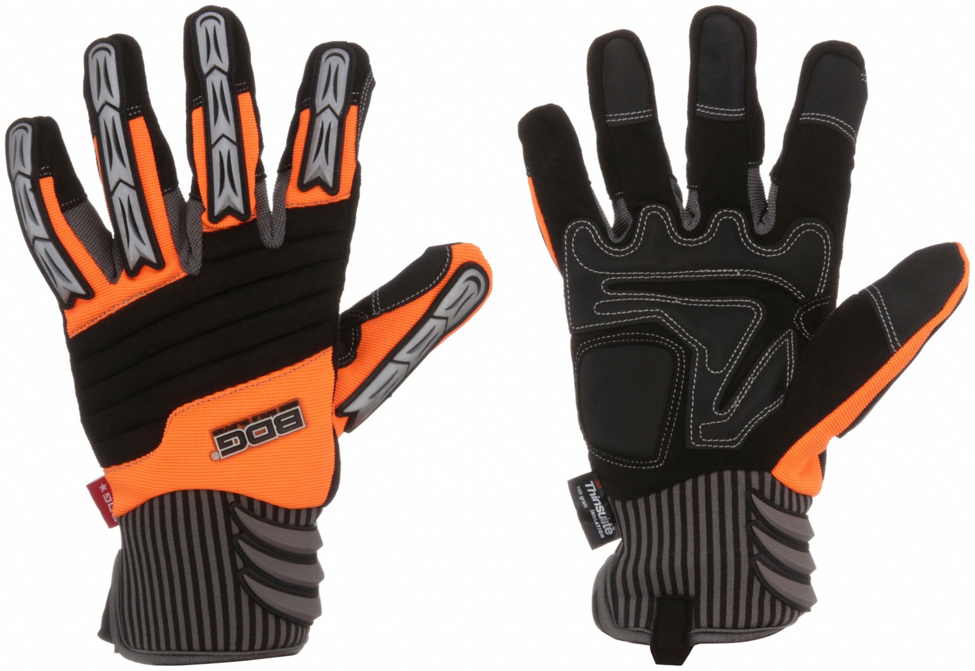 MECHANICS GLOVES, S (7), SYNTHETIC LEATHER, SLIP-ON CUFF, PADDED PALM
