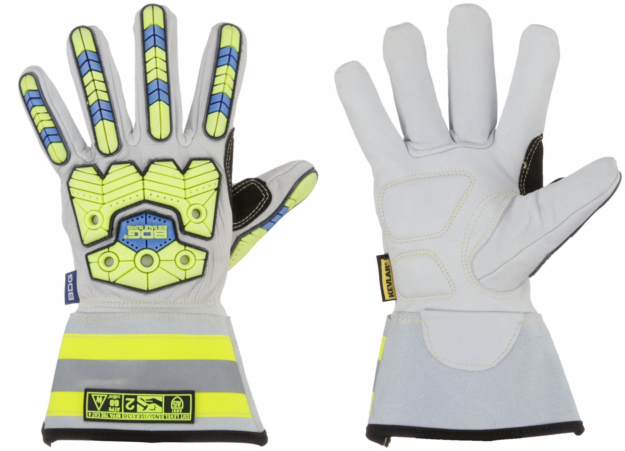 CUT RESISTANT GLOVES, ANSI CUT LVL A5, XXX-LARGE/SIZE 12, GREY, GOATSKIN, PR