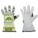 GLOVES, BACK HAND PROTECTIVE GAUNTLET, ANSI CUT LVL A5, MEDIUM, GOATSKIN/KEVLAR, PR