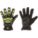 CUT RESISTANT GLOVES,ANSI CUT LVL A5/PUNCTURE LVL 1,MEDIUM/SIZE 8,BLACK,UNCOATED,GOATSKIN,PR