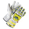 High-Visibility Cut-Resistant Drivers Gloves with Impact Protection