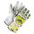 WINTER GLOVES, GAUNTLET CUFF, SIZE MEDIUM/8, GREY, GOATSKIN/TPR