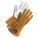 WELDING GLOVE, TIG/MIG, 2XL/11, WHITE/GOLD, COWHIDE/SHEEPSKIN/KEVLAR, PAIR