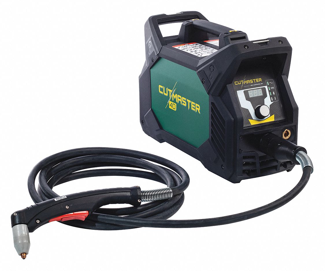 PLASMA CUTTER, 90 PSI, 15-40 A, 110/240 V, 7.9 X 12.6 X 18.1 IN, CABLE 16 FT, CUT 1/2 IN