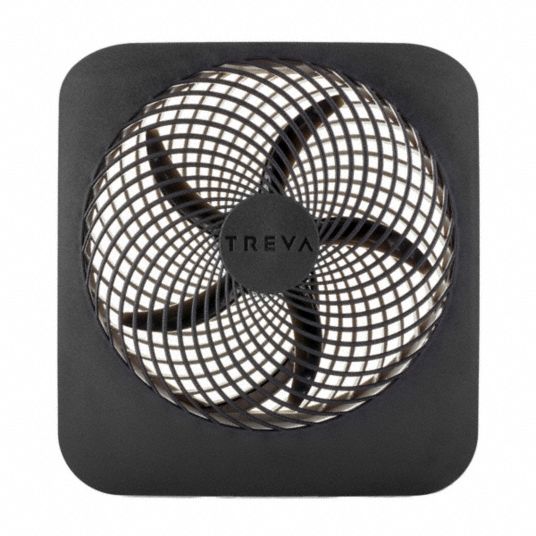 TREVA/O2COOL, 10 in Blade Dia, Non-Oscillating, Cooling Fan - 56LF09 ...