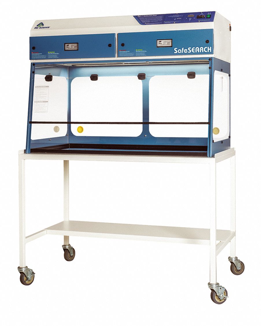 282 cfm CFM, 35 in Overall Ht, Ductless Fume Hood 56LF34P548XT