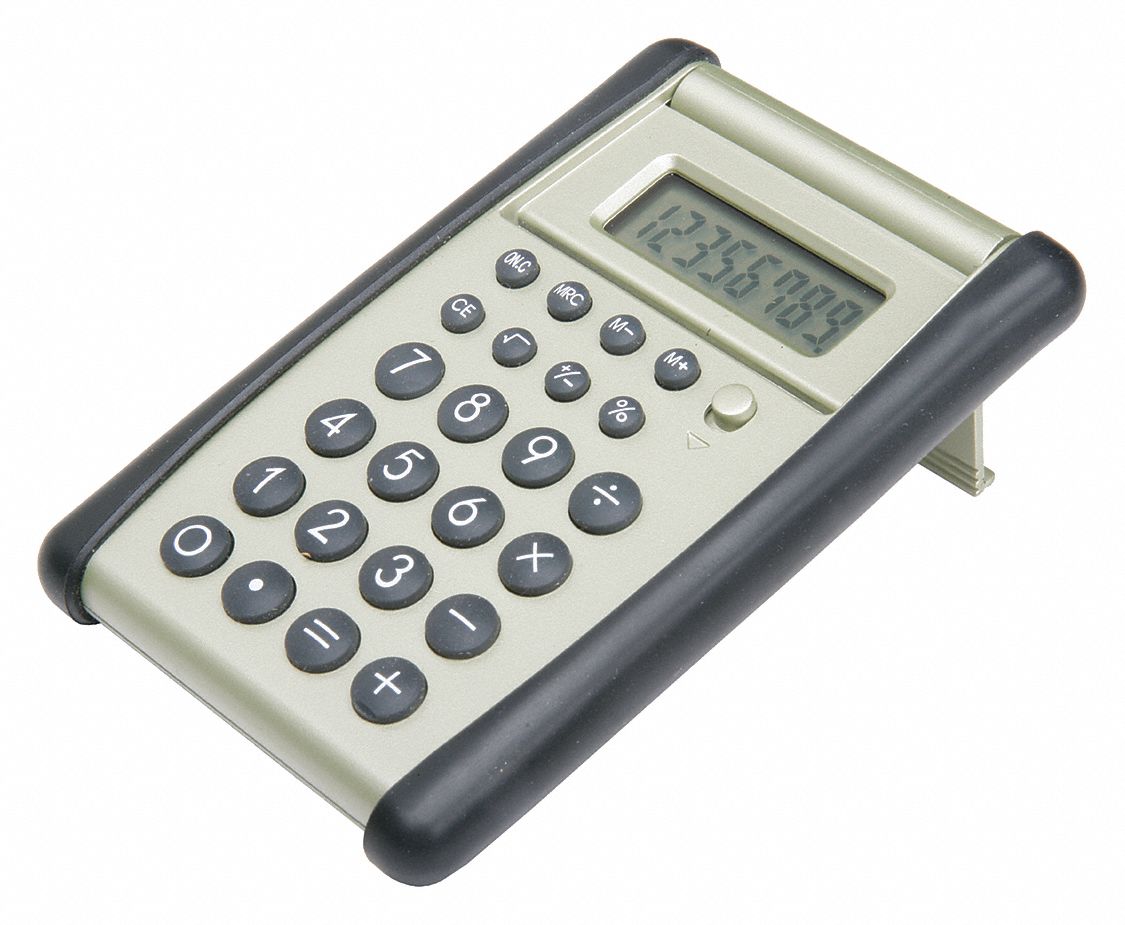 ABILITY ONE Pocket Calculator, 8 Display Digits  56LF47742001484