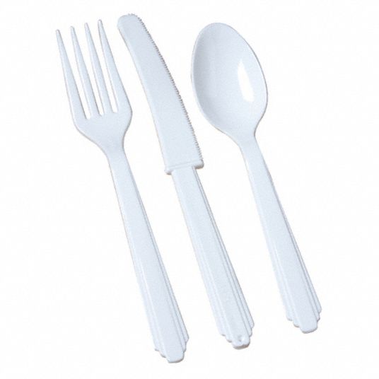 Exquisite Heavy Duty White Disposable Plastic Knives - 50 Ct. : Target