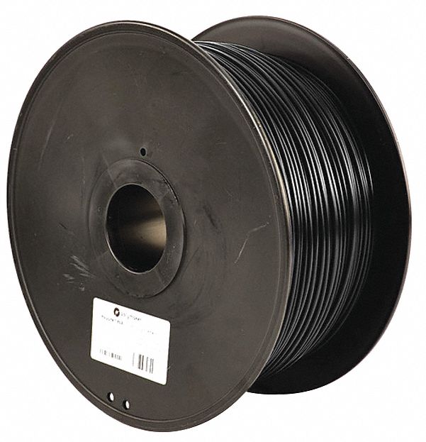 3D Printing Filament: PolyLite, PLA, 2.85 mm, 3.00 kg, True Black
