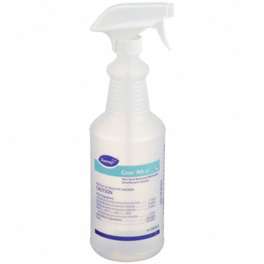 DIVERSEY, 32 oz Container Capacity, Stream, Dilution System Trigger Spray  Bottle - 56LL44