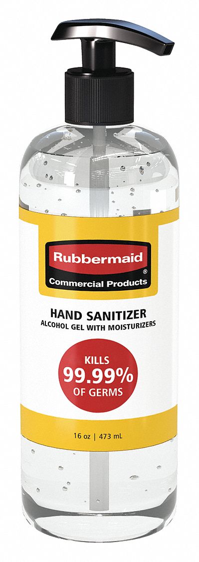Download RUBBERMAID COMMERCIAL PRODUCTS Hand Sanitizer, 16 oz., Pump Bottle, Gel - 56LL54|2133271 - Grainger