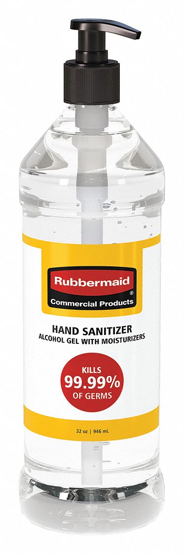Download RUBBERMAID COMMERCIAL PRODUCTS 2133100 Hand Sanitizer,Pump Bottle,Gel,32 oz. | eBay
