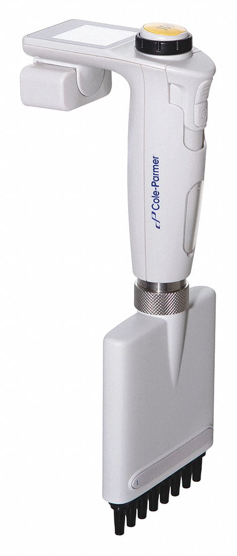 Electronic Multichannel Pipette: 10 to 300uL, 8 Channel