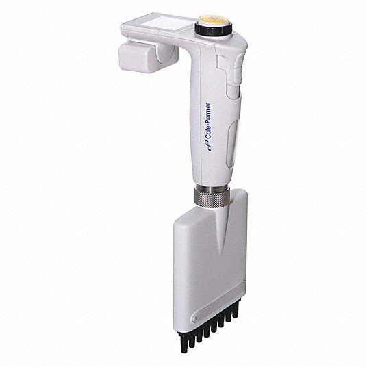 Electronic Multichannel Pipette: 10 to 300uL, 8 Channel