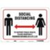Social Distancing - Support Public Health Sign