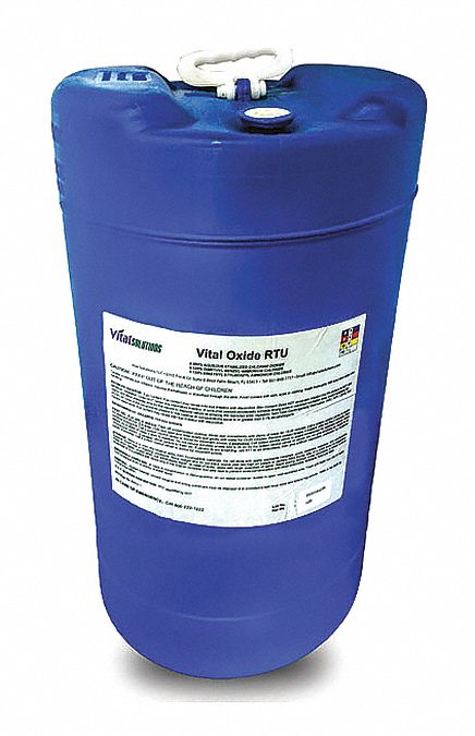Deodorizing Disinfectant Cleaner: Drum, Ready to Use, Liquid, Quat, Mild Fresh