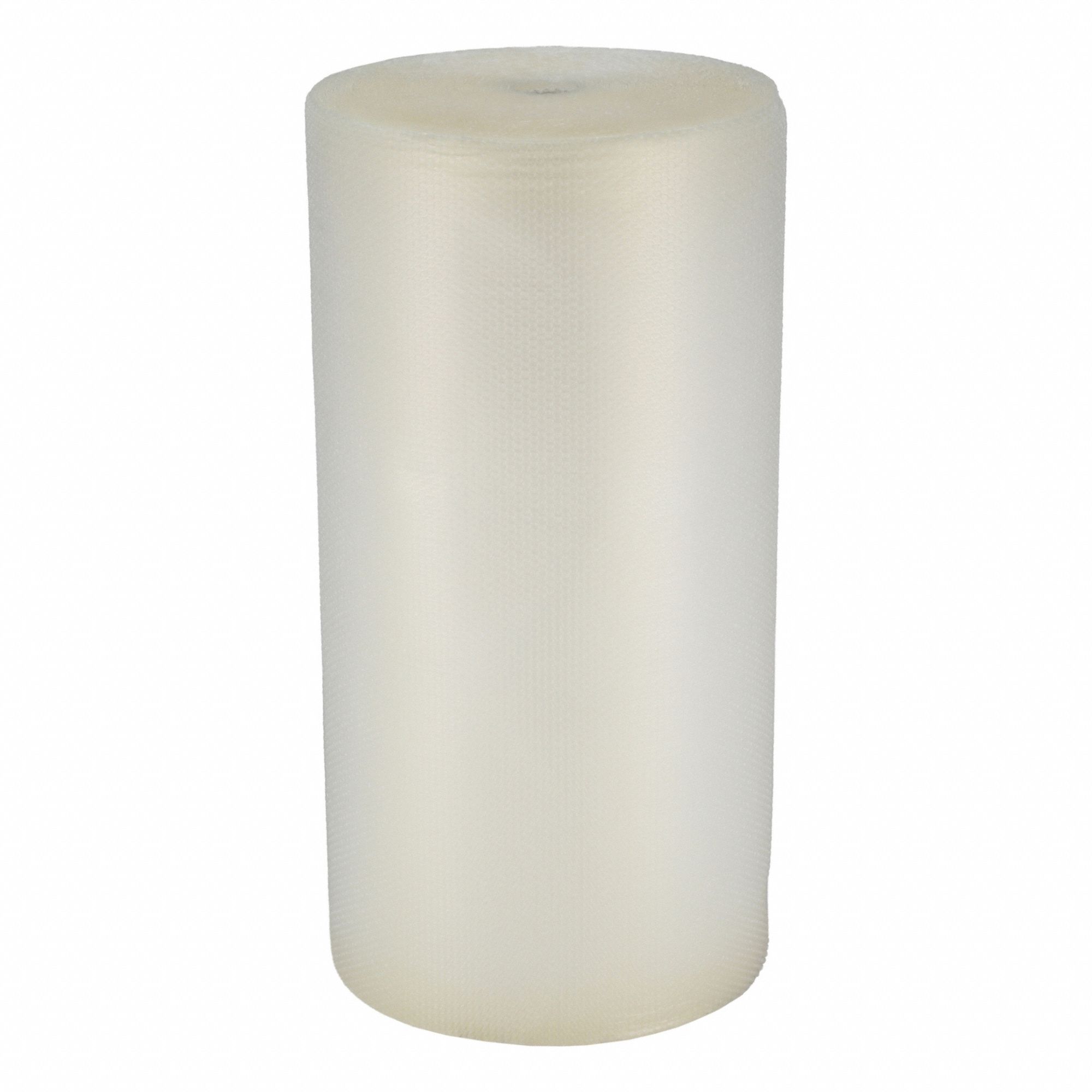 Bubble Rolls: 3/16 in Bubble Size, 48 in Roll Wd, 300 ft Roll Lg, Clear, Perforated