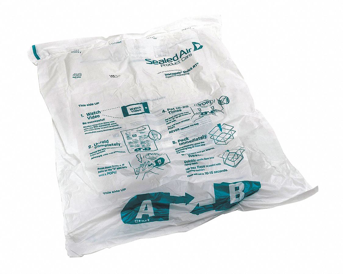 Instapak Quick® Room Temperature Expandable Foam Bags (Bulk Pack) - #20, 18  X 18