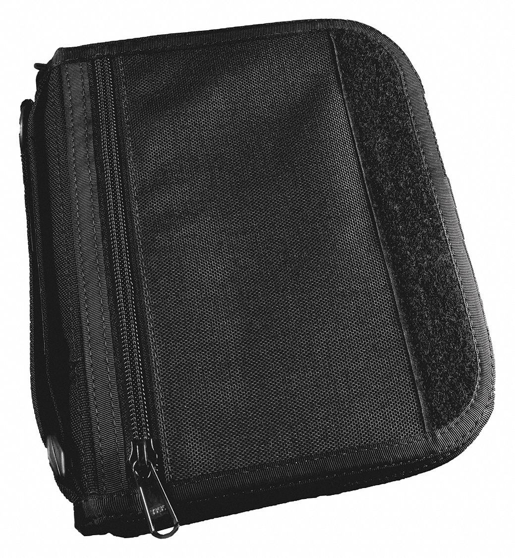 Planner: Undated Format, 7 in Sheet Ht, 4 5/8 in Sheet Wd, Black Cover