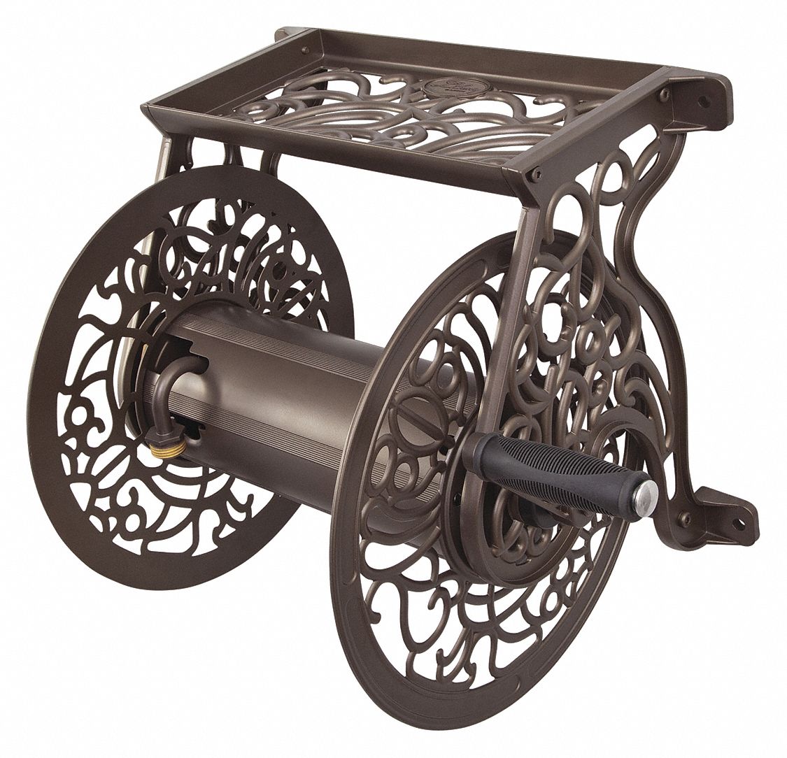 LIBERTY Garden Hose Reel, Garden Hoses, Hose Capacity 125 ft (5/8 in I