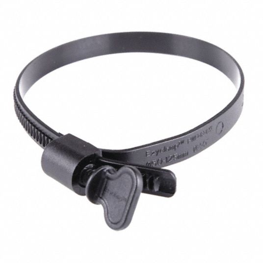 Plastic Worm Drive Hose Clamp,Wing Screw