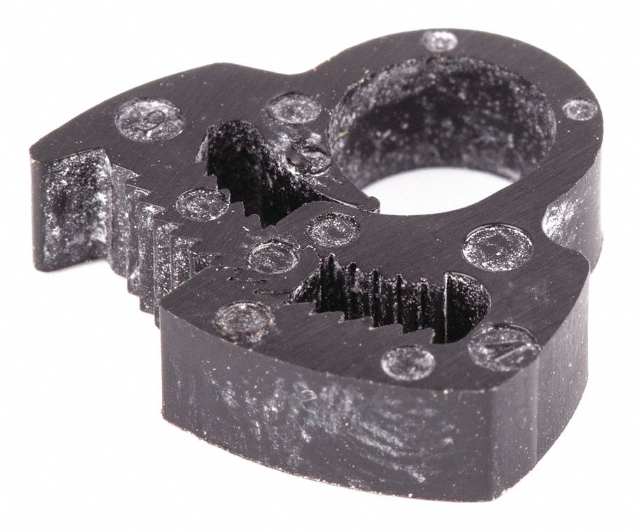 Hose Clamp, Black, 0.165" W, PK50