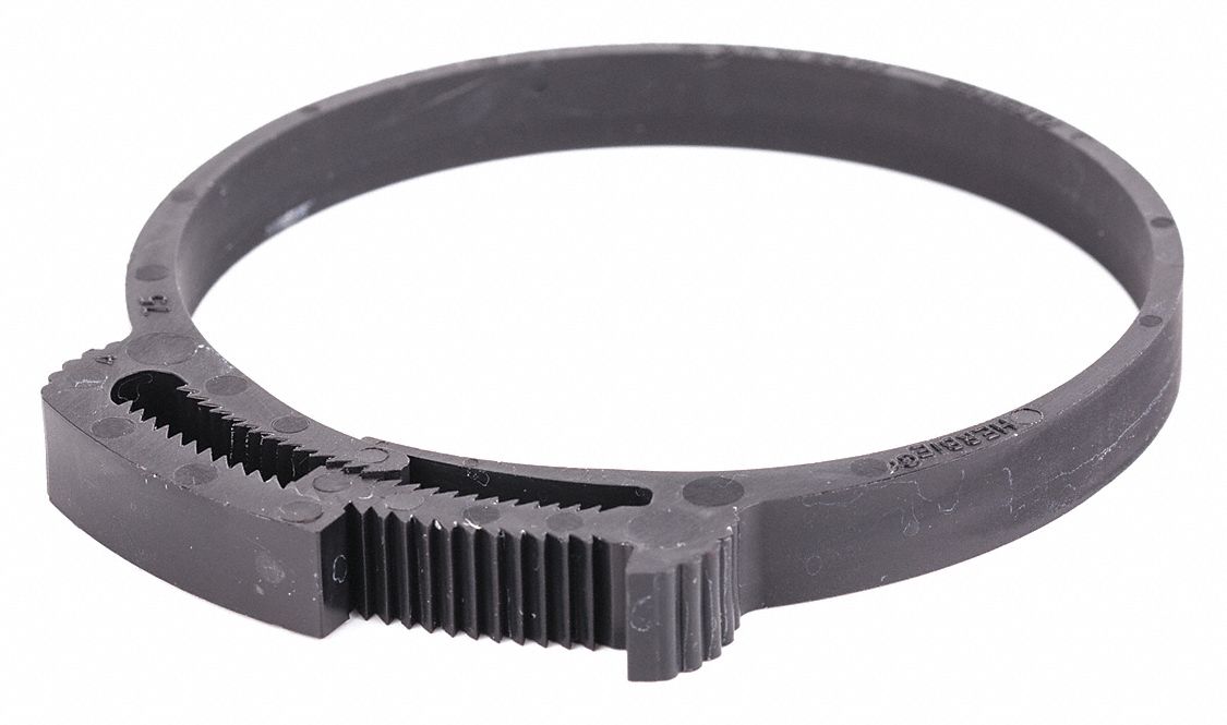 GRAINGER APPROVED Hose Clamp, 2.941 to 3.169 in Clamping Dia., 0.102 in